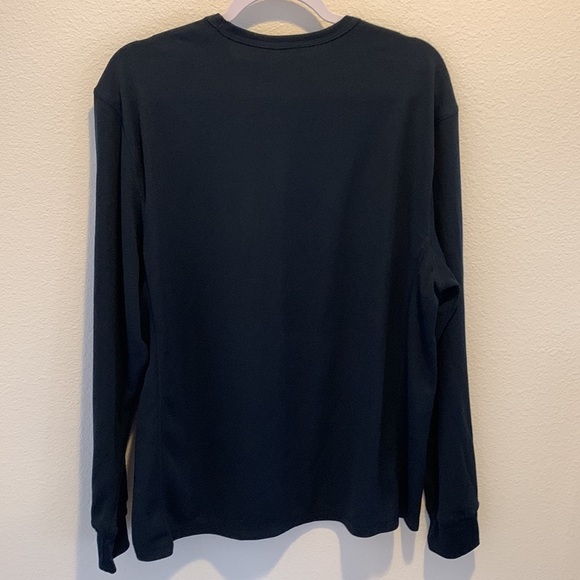 GAP Mens XL Black pullover shirt. Athletic Fit. Polyester.​​​​​​​​​​​​​​​​​​ - Picture 4 of 6